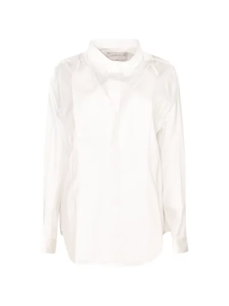 Риза Sacai бяло