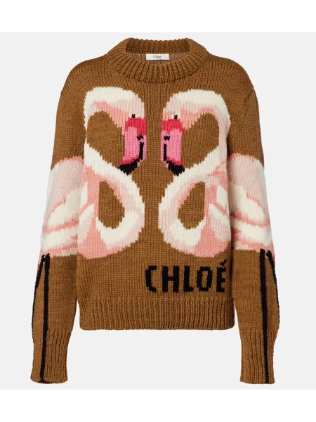 Pulover Chloé de lână