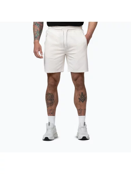 Spodenki Pitbull Tape Parker off white białe