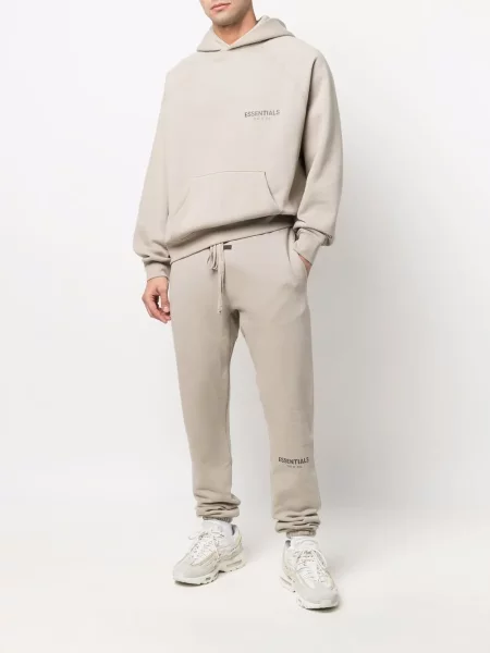 Суичър с качулка Fear Of God Essentials с принт