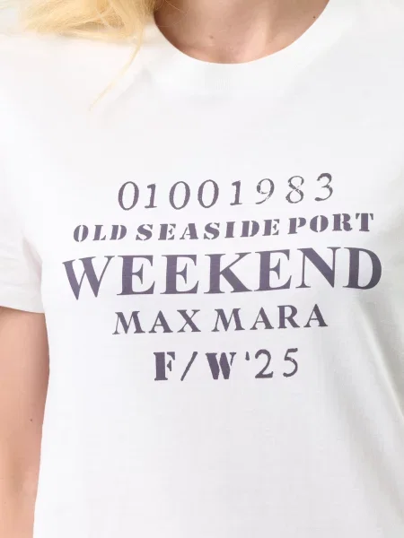 Футболка Weekend Max Mara біла