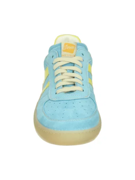 Sneakersy Ocra zamszowe niebieskie