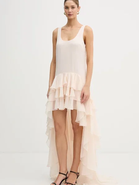 Rotate sukienka pomarańczowa