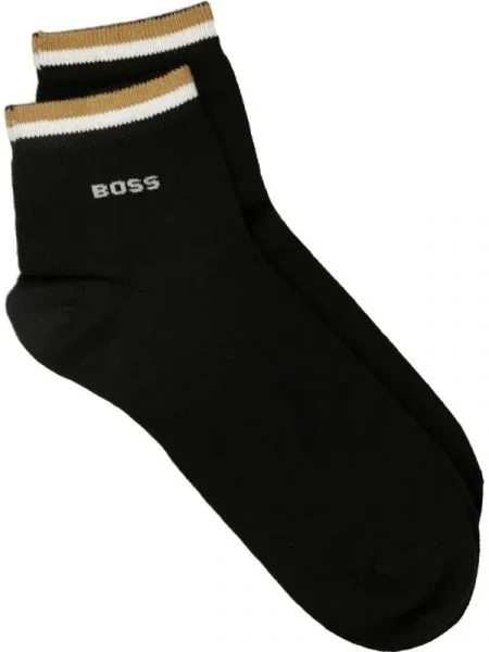BOSS BLACK Șosete 2P SH Stripe CC negru