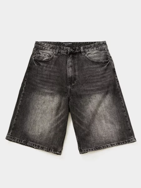Supply&demand Szorty Denim Birch czarne