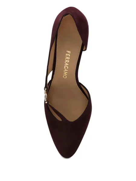 Pantofi cu toc Ferragamo roșu