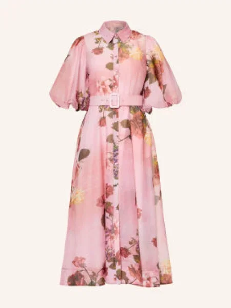 Ted Baker Košilové Šaty Indyah světle růžová zelená červená