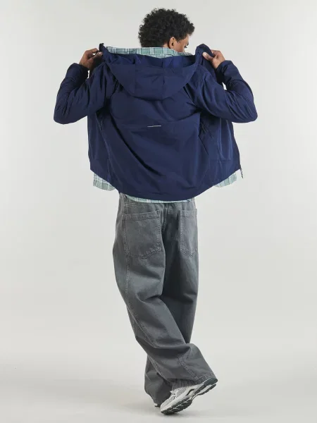 Softshell sako Columbia s kapucňou modrá