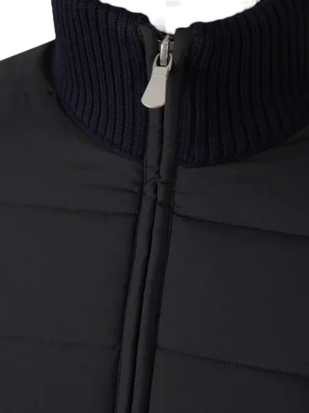 Matlasat cardigan Gran Sasso albastru