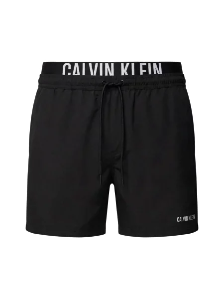 Calvin Klein Șorturi de baie negru alb