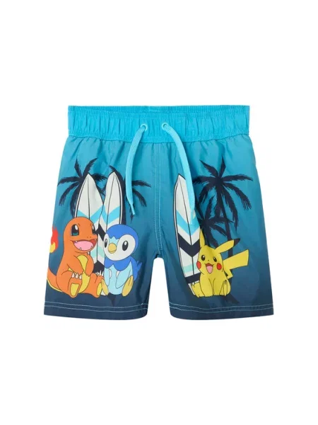 NAME IT Σορτς κολύμβησης Ccoy Pokemon μπλε