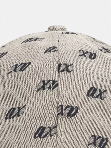 Armani Exchange șapcă de baseball de damă din bej