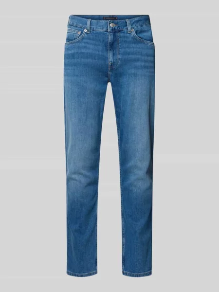 Jeansy o kroju regular fit z mieszanki bawełny model ‘DENTON’ Tommy Hilfiger