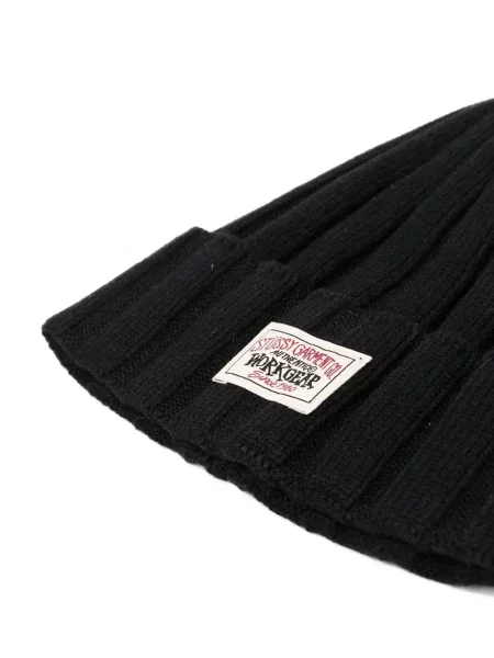 Căciulă Stüssy tricotate negru