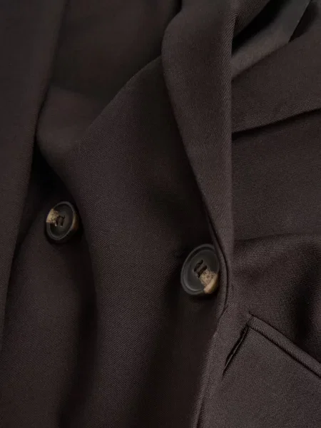 Reserved Блейзер із додаванням темно коричневий