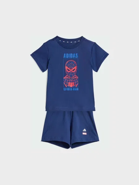 Дитячий Повсякденний костюм adidas Marvel синій