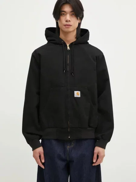 Jachetă Carhartt WIP OG Active Jacket UNISEX Black Rinsed M negru