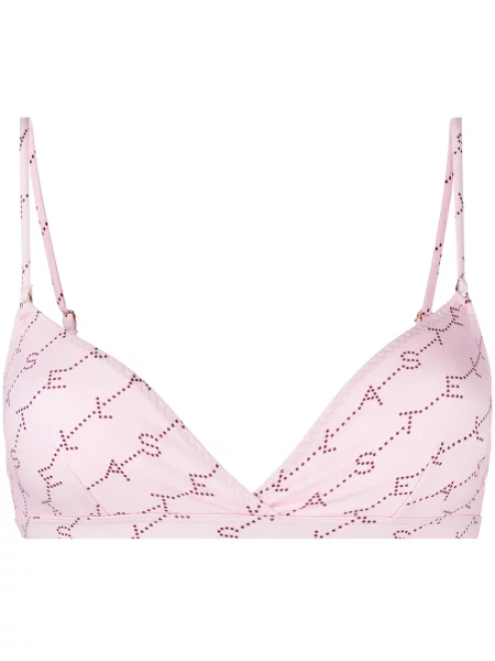 Bikini Stella Mccartney cu imagine roz