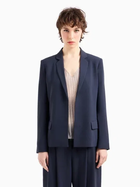 Armani Exchange Блейзер Темно-синій синій