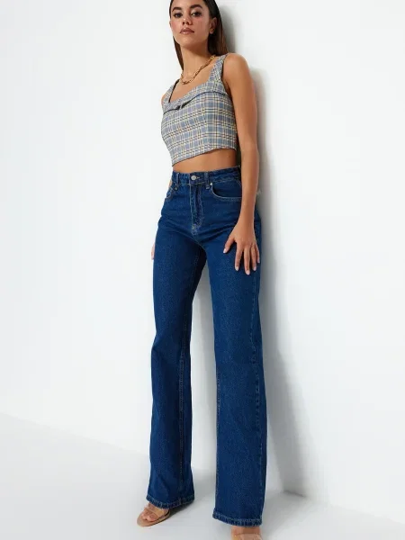 Blugi Trendyol albastru