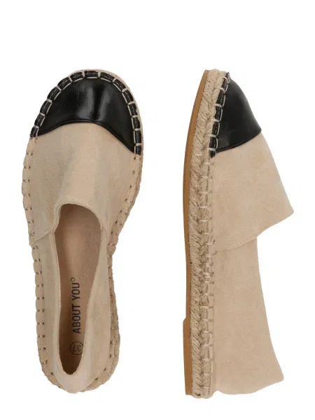 ABOUT YOU Espadrilės Beyza' smėlio