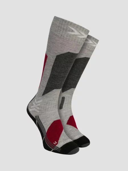 Skarpety X-Socks Ski Discover Otc Light Grey szare