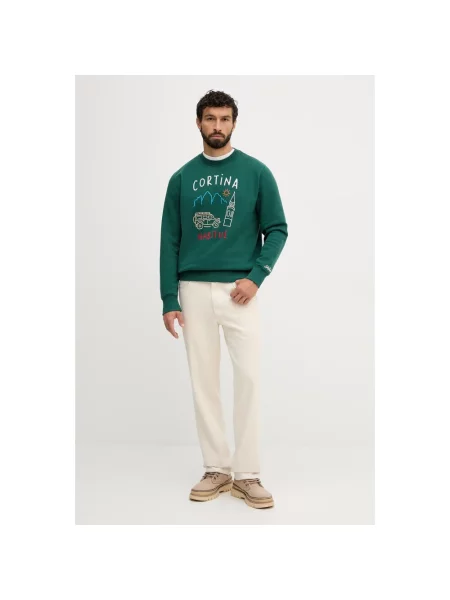 Bluza Mc2 Saint Barth zielona