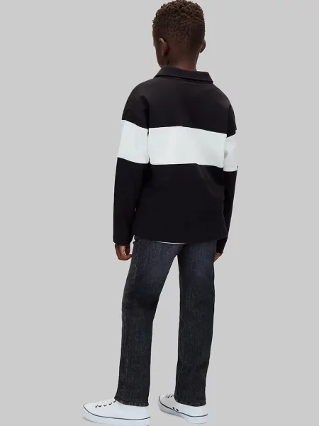 Calvin Klein Jeans дънки slim fit за деца Slim черно