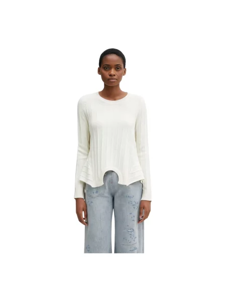 Maison Margiela sweter z wełną beżowy