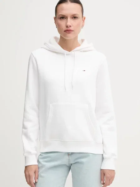Tommy Jeans Hanorac alb