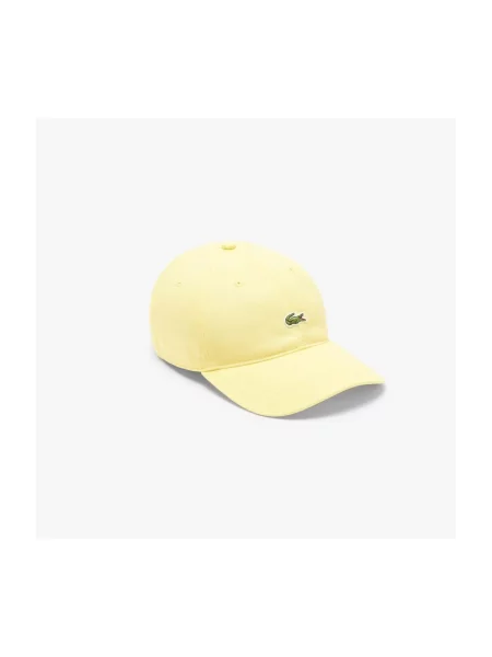 Lacoste șapcă de baseball din galben