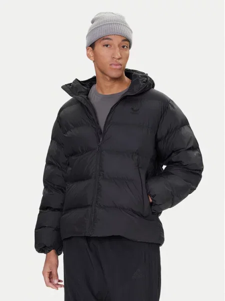 Adidas Pūkinė striukė Tonal juoda