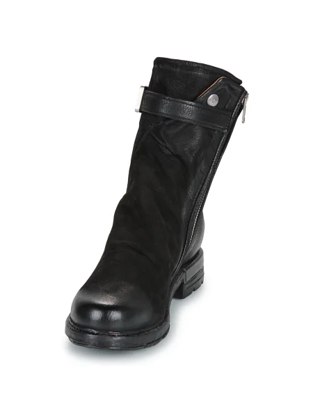 Pantofi Airstep / A.s.98 cu cataramă negru