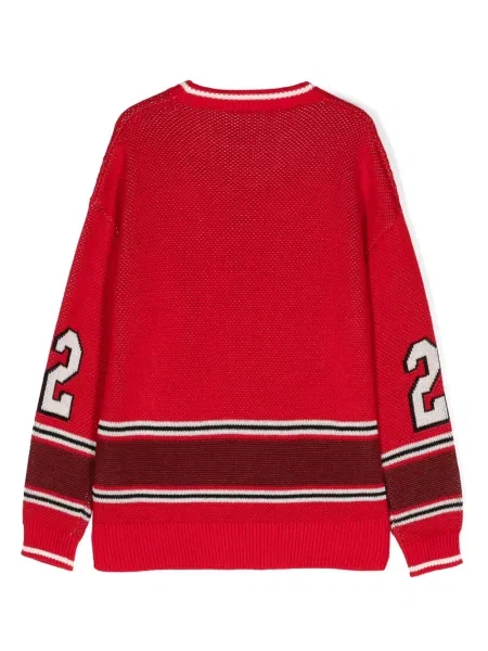 Sweter dziecięcy Amiri czerwony