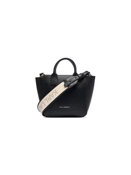 KARL LAGERFELD Ročna torba črna