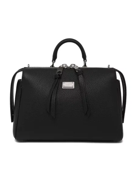 Torba Dolce And Gabbana skórzana czarna