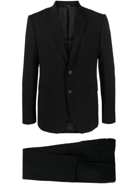 Costum Eraldo de lână de costum negru