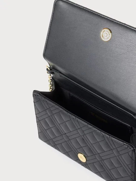 Love Moschino Taška cez rameno zlatá čierna