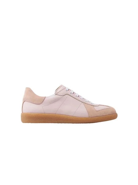 Sneakersy Scarosso skórzane różowe