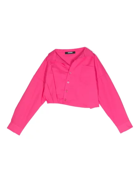 Bluzka dziecięca Jacquemus L'enfant różowa