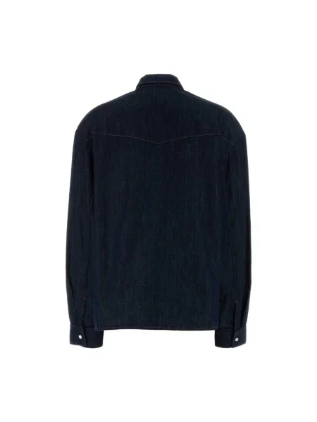 Bluzka Khaite casual niebieska