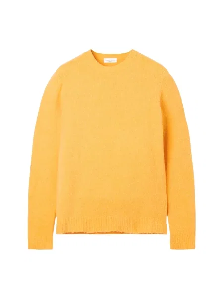 Dzianinowy sweter Roberto Collina żółty