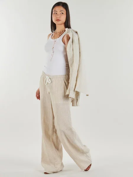 Pantaloni Lauren Ralph Lauren bej