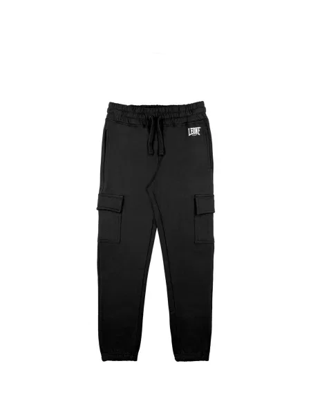 Pantaloni cargo copii Leone 1947 negru