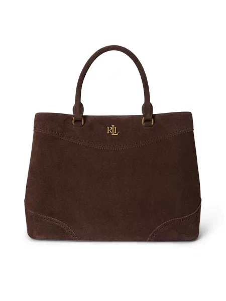 Kabelka LAUREN RALPH LAUREN hnedá