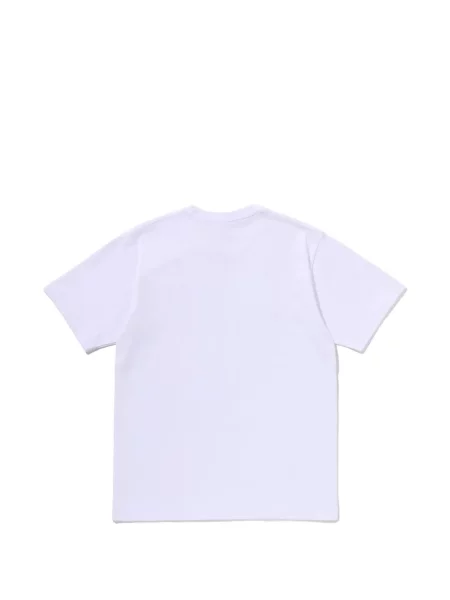 Μπλούζα A Bathing Ape® με σχέδιο παραλλαγής λευκό