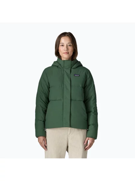 Geacă cu puf pentru femei Patagonia Sisar Down Hoody canopy green verde