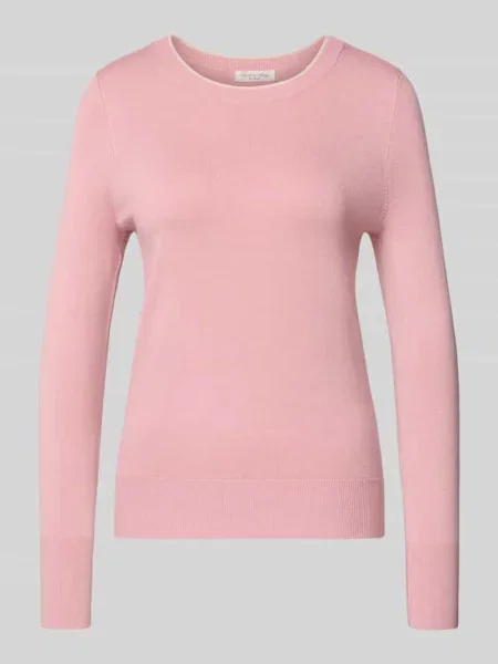 Sweter z dzianiny z prążkowanymi wykończeniami Christian Berg Woman