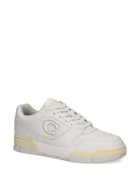 Sneakerși Coach din piele alb