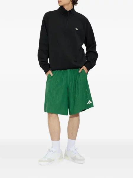 Pantaloni scurți Adidas plasă verde